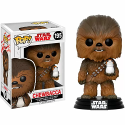 FIGURA POP STAR WARS CHEWBACCA WITH PORG