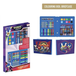 SET PAPELERÍA COLOREABLE CAJA SONIC PRIME