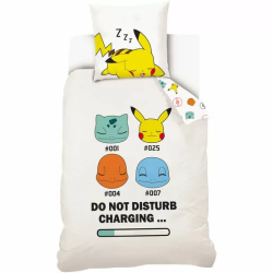 FUNDA NORDICA PREMIUM POKEMON CAMA 90 ALGODON