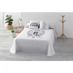 COLCHA BOUTI ENTRETIEMPO MODELO PINTO FRIDA DE MUNDOPIRUUU PARA CAMA DE 90 (190X270CM.)