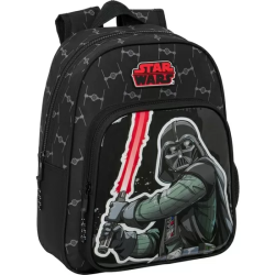 MOCHILA INFANTIL ADAPT.CARRO STAR WARS 