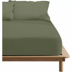 BAJERA ARMY GREEN 100% ALGODÓN PARA CAMA DE 135/140