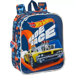 MOCHILA GUARDERIA ADAPT.CARRO HOT WHEELS 