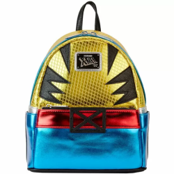 MOCHILA METALLIC WOLVERINE X-MEN MARVEL LOUNGEFLY 26CM