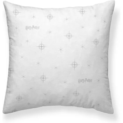 FUNDA DE ALMOHADA 100% ALGODÓN MODELO HPOTTER STARS GREY DE 65X65 CM.