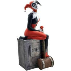 FIGURA HUCHA HARLEY QUINN DC CAJA FUERTE