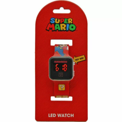 RELOJ SUPER MARIO BROS LED