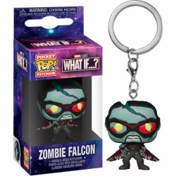 LLAVERO POCKET POP MARVEL WHAT IF ZOMBIE FALCON