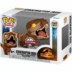 FIGURA POP JURASSIC WORLD 3 ATROCIRAPTOR RED EXCLUSIVE