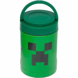 FIAMBRERA PORTATIL CREEPER MINECRAFT 500ML TERMO