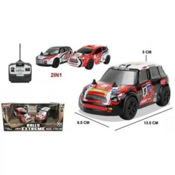 SET 2 COCHES RALLY EXTREME R/C 1:28