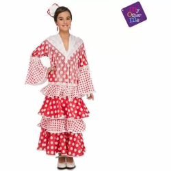 DISFRAZ FLAMENCA ROCIO 10-12 AÑOS (VESTIDO (NO INCLUYE MANTONCILLO))