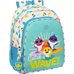 MOCHILA INFANTIL CON MUSICA ADAPT.CARRO BABY SHARK 