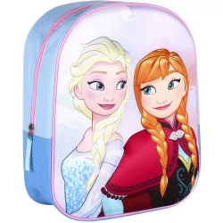 MOCHILA INFANTIL 3D FROZEN BLUE