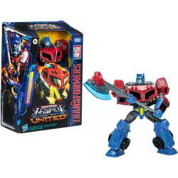 FIGURA OPTIMUS PRIME ANIMATED UNIVERSE VOYAGER CLASS LEGACY UNITED TRANSFORMERS 17,5CM