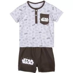 CONJUNTO 2 PIEZAS STAR WARS GRAY