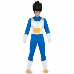 DISFRAZ VEGETA M (CAMISETA, CHALECO, PANTALÓN, GUANTES Y CUBREBOTAS)