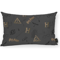 FUNDA DE COJÍN 100% ALGODÓN 30X50CM MODELO DEATHLY HALLOWS C