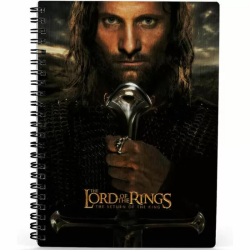 CUADERNO 3D ARAGORN EL SEÑOR DE LOS ANILLOS