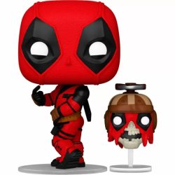 FIGURA POP MARVEL DEADPOOL & WOLVERINE DEADPOOL WITH HEADPOOL