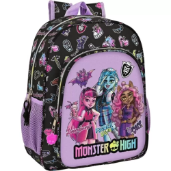 MOCHILA JUNIOR ADAPT.CARRO MONSTER HIGH 