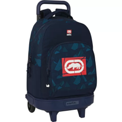 MOCHILA GDE. C/RUEDAS COMPACT EXTRAIBLE ECKO UNLTD. 