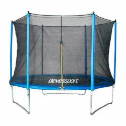 TRAMPOLIN 245 DIAMETRO X 219 CM ALTURA CON RED SOPORTA 80 KG