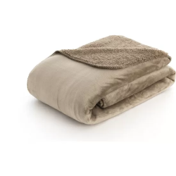 MANTA EXTRASUAVE REVERSIBLE SEDALINA - SHERPA TAUPE