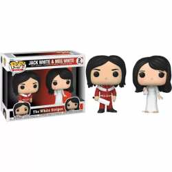 SET 2 FIGURAS POP THE WHITE STRIPES JACK WHITE AND MEG WHITE