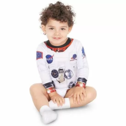 DISFRAZ BEBE CAMISETA ASTRONAUT BODYSUIT 12 MESES