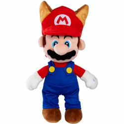 PELUCHE MAPACHE MARIO SUPER MARIO BROS 30CM