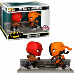 FIGURA POP DC COMICS RED HOOD VS DEATHSTROKE EXCLUSIVE