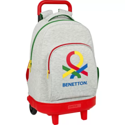 MOCHILA GDE. C/RUEDAS COMPACT EXTRAIBLE BENETTON 