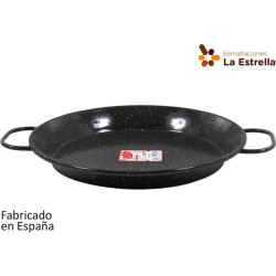 PAELLERA VALENCIANA 30CM JASPEADA