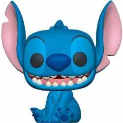 FIGURA POP DISNEY LILO AND STITCH - SMILING SEATED STITCH