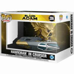 FIGURA POP DC COMICS BLACK ADAM HAWKMAN IN CRUISER