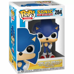 FIGURA POP SONIC WITH EMERALD