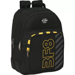 MOCHILA DOBLE ADAPT.CARRO RECICLADO BLACKFIT8 