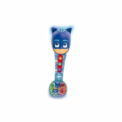 MICROFONO DE MANO PJ MASKS CON 3 CABEZAS INTERCAMBIABLES