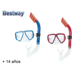 GAFAS DE BUCEO SNORKEL MÁS 14 AÑOS