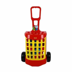 CARRO TROLLEY GRANDE CON 32 BLOCKS