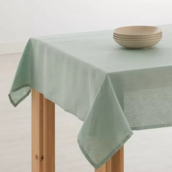 MANTEL HIDROFUGO ANTIMANCHAS LINO 100% AQUA