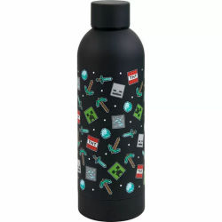 BOTELLA ACERO INOXIDABLE MINECRAFT 500ML