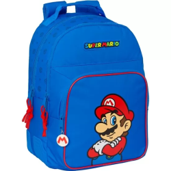 MOCHILA DOBLE ADAPT.CARRO SUPER MARIO 