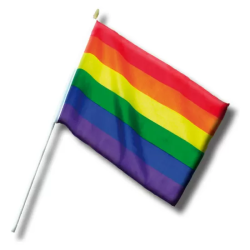 BANDERIN PEQUEÑO ORGULLO LGBT