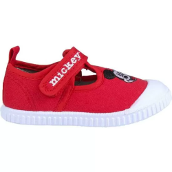 ZAPATILLA LONETA SUELA PVC PEPITO MICKEY RED