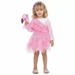 DISFRAZ BAILARINA FLAMINGO 3-4 AÑOS (VESTIDO Y GUANTE)