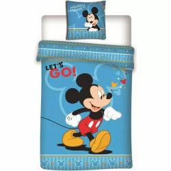 FUNDA NORDICA MICKEY DISNEY CAMA 90CM MICROFIBRA