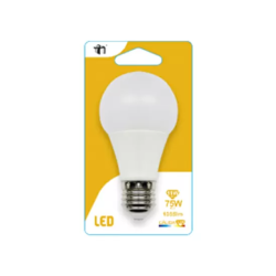 BOMBILLA LED ESTANDAR A60 E27 11W (=75W) 1055LM 3000K 15000H BL.1