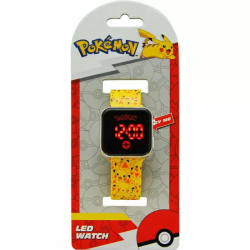 RELOJ PIKACHU POKEMON LED